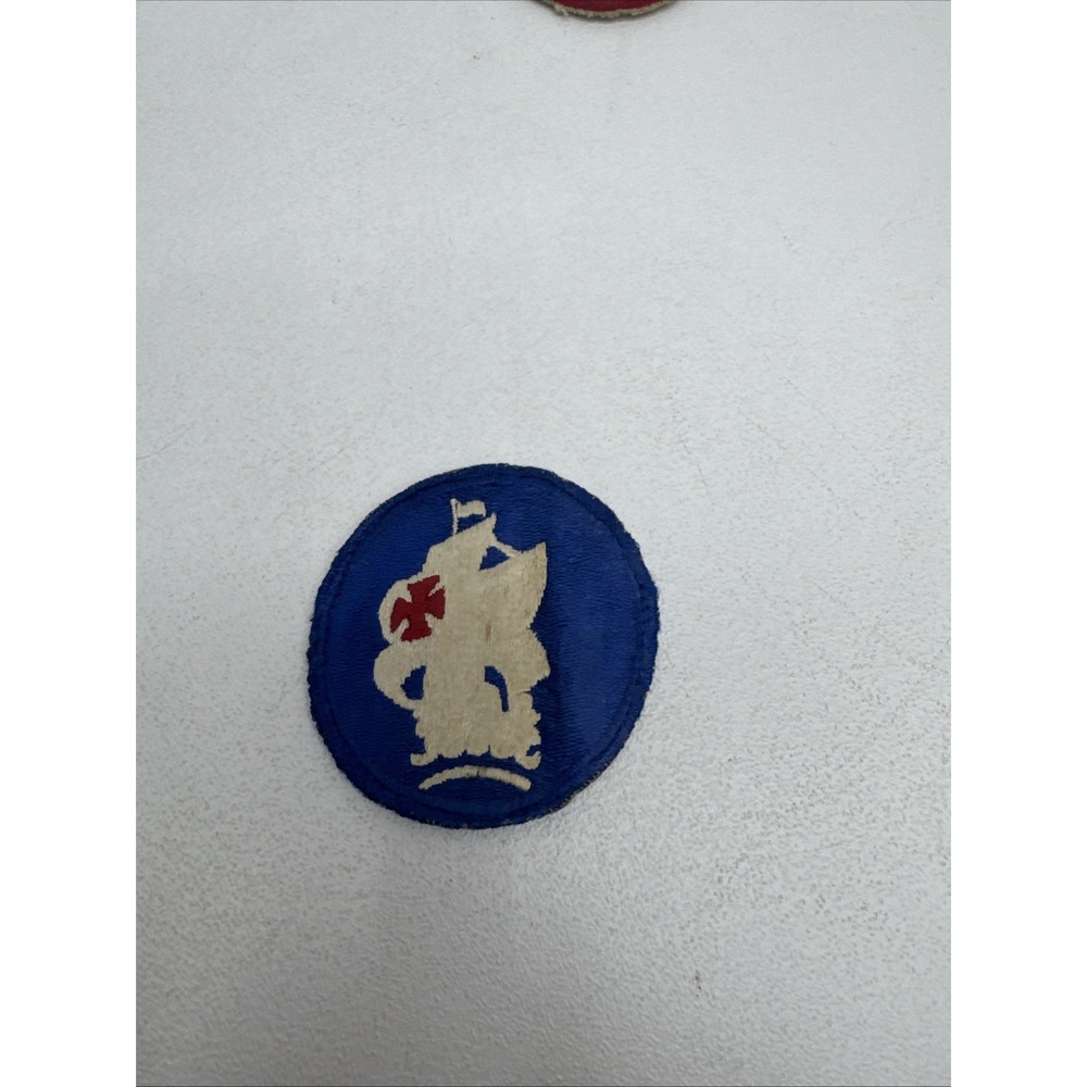 WW2 US Army CARIBBEAN DEFENSE COMMAND Patch Shoulder Insignia WWII No Glow